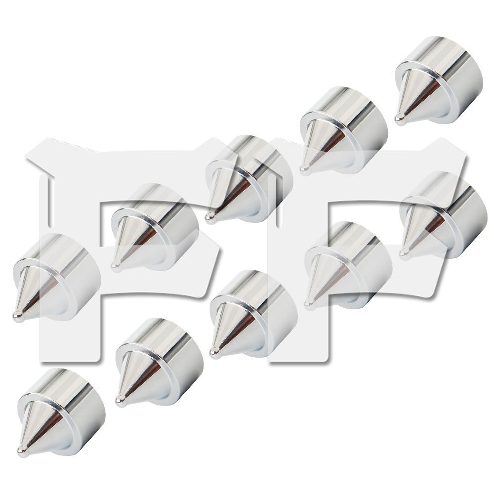 ボルト キャップ ボルト トッパー カバー 7.5mm~10mm ハーレー オートバイ アクセサリー 10個セット クローム HL-JSC10 新品拍卖