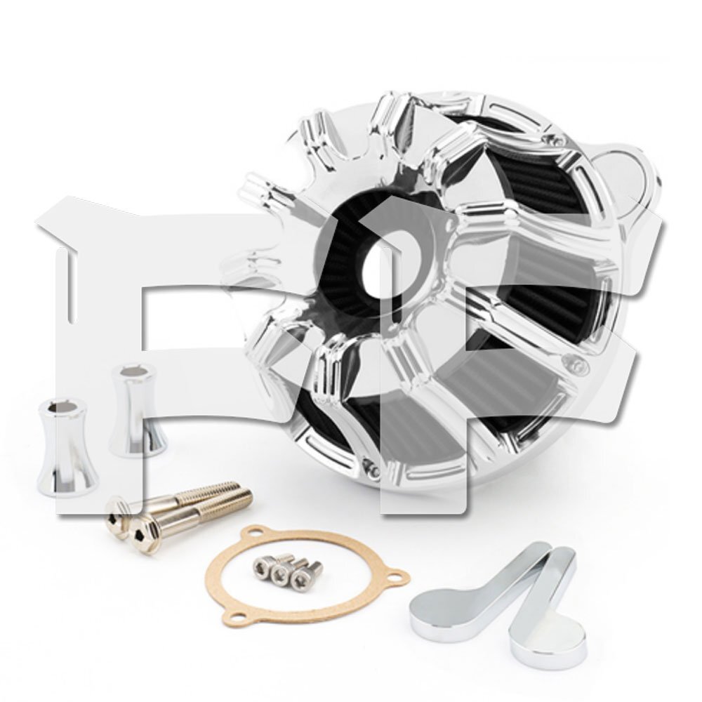 ハーレー ソフテイル/2018-UP ツーリング/2017-UP Street Glide Road King エアクリーナー フィルター CNC Softail-KK-I 新品拍卖