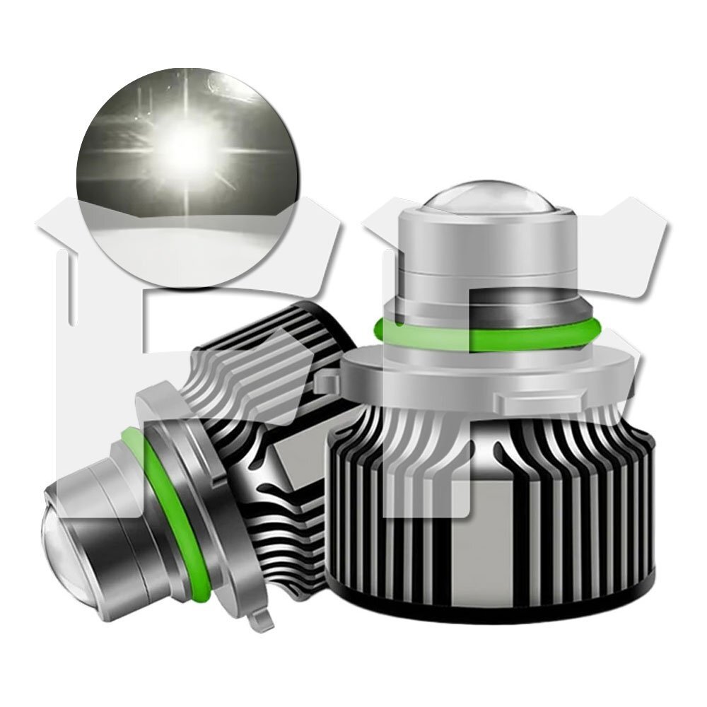 HB4 40W ホワイト 6000K 車検対応 8000LM プロジェクターレンズ LED ヘッドライト フォグランプ キャンセラー 高品質 高輝度拍卖