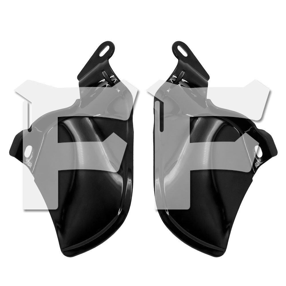 送料無料.. ハーレー ソフテイル ファットボーイ 18-23 サドル シールド エア ヒート ディフレクター ブラック パーツ カスタム 車体保護拍卖