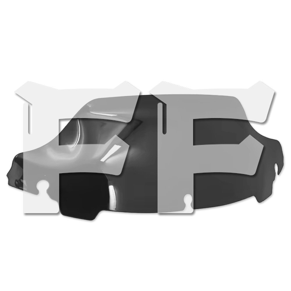 送料無料.. 7インチ ハーレー ツーリング 14-以降 フロント ガラス フェアリング ウィンドシールド スクリーン ブラック カスタム パーツ拍卖