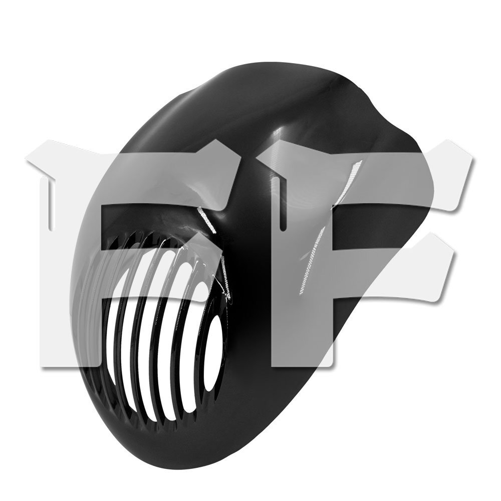 送料無料.. ハーレー スポーツスター ダイナ FX XL883 1200 5.75インチ ヘッドライト フェアリング カバー ABS 光沢ブラック パーツ拍卖