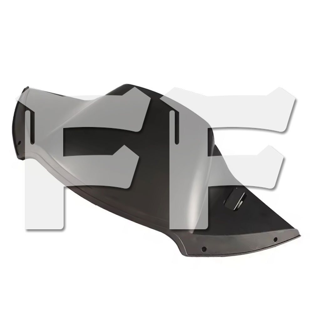 ハーレー ロード グライド ウルトラ フロント フェアリングダクト ウインドシールドスポイラー 未塗装で好きなカラーに パーツ拍卖