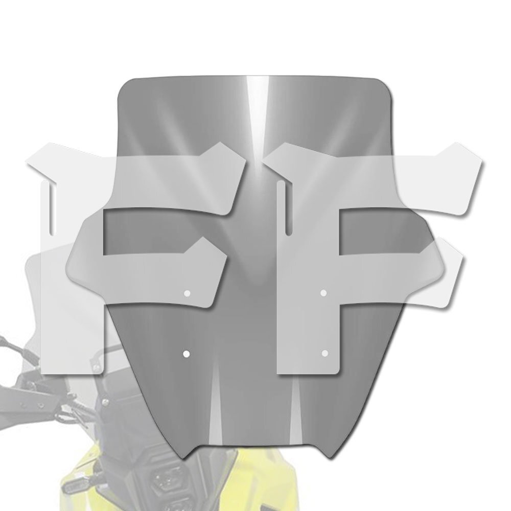 スズキ V-STROM 800DE 2023-以降 フロント ガラス ウインド シールド ディフレクター プロテクター グレー 灰色 オートバイ拍卖