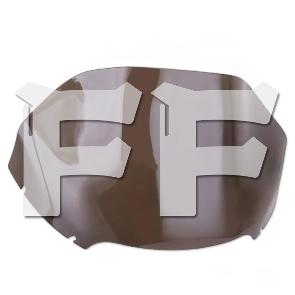 13インチ ハーレー ロードグライド CVO スペシャル ウルトラ 14-23 フロント ウィンド シールド ガラス ベージュ ブラウン 防風 車体保護拍卖