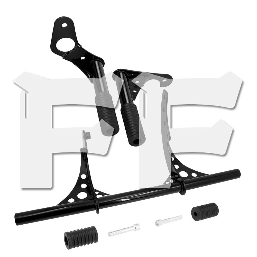 送料無料.. ハーレー フロント/リア エンジンガード ソフテイル スリム ストリート ボブ ロー ライダー クラッシュバー フレームガード拍卖