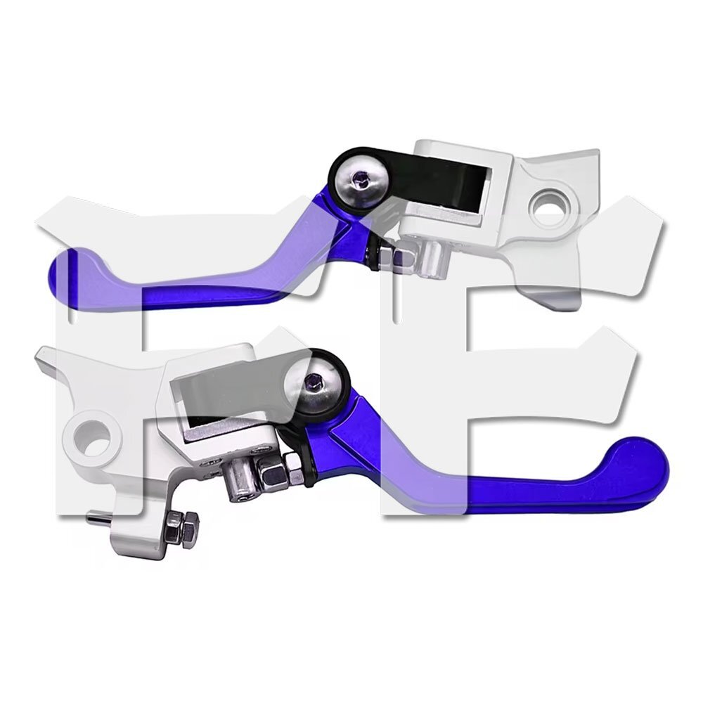 モトクロスバイク CNC ブレーキ/クラッチレバー KTM SX/SXF/XC/XCF/XCW/EXC/EXCF 125-500CC ブルー オートバイ パーツ拍卖