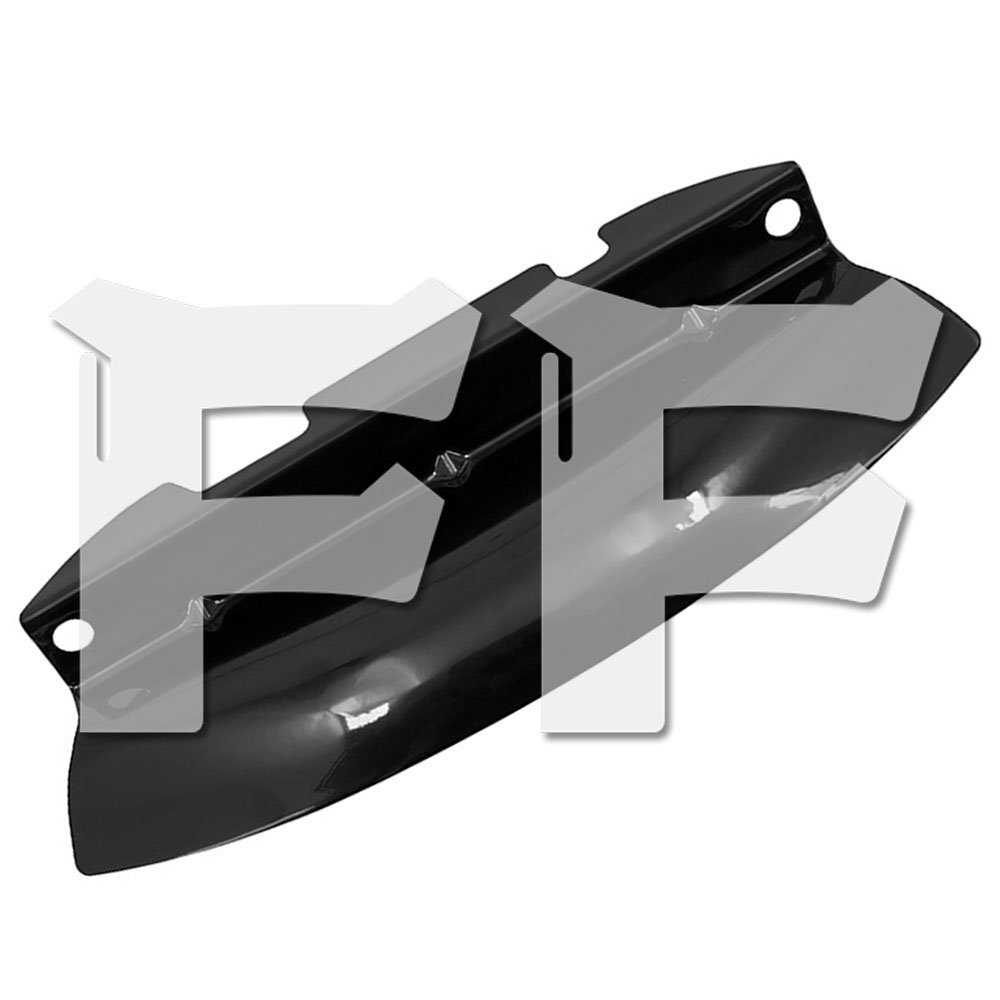 ハーレー ツーリング エレクトラ ストリートグライド 14-23 フロント ウィングスポイラー ディフレクター ブラック カスタム パーツ拍卖