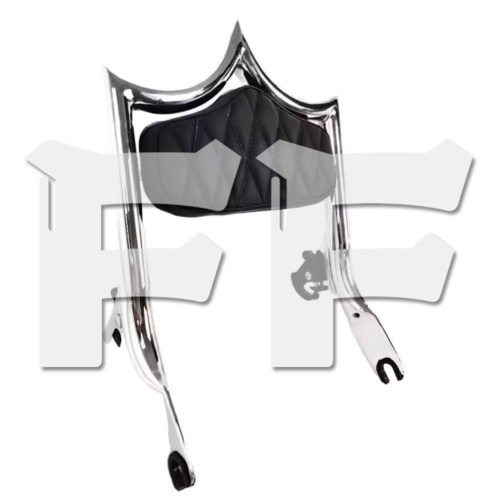 ハーレー ツーリング ロード CVO ストリート 2014-以降モデル シーシーバー 背もたれ クローム カスタム パーツ拍卖