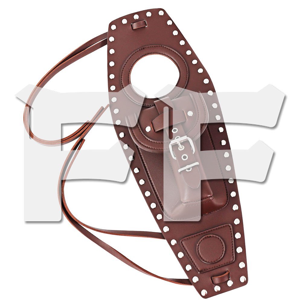 ハーレー スポーツスター XL 883 1200 X48 72 燃料ガス タンクカバー パッド タンクバッグ パケット ブラウン カスタム アクセサリー拍卖