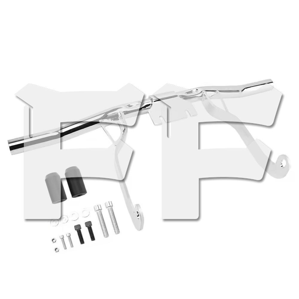 送料無料.. ハーレー ツーリング エレクトラ 14-23 エンジンガード クラッシュバー 防衝撃 落下防止ガード 車体保護 クローム パーツ拍卖