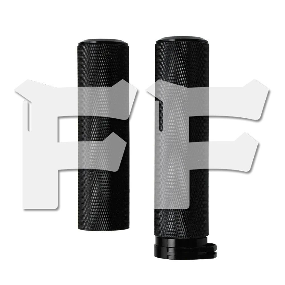 送料無料.. ハーレー用 25mm アルミニウム・ブラック ハンドグリップ(ツーリング/スポーツスター/ダイナ/ソフテイル/Vロッド対応)拍卖