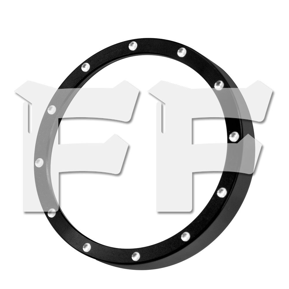 ハーレー スポーツスター XL 883 1200 ダイナ ストリート ボブ ローライダー スピード メーター トリム リング ブラック パーツ カスタム拍卖