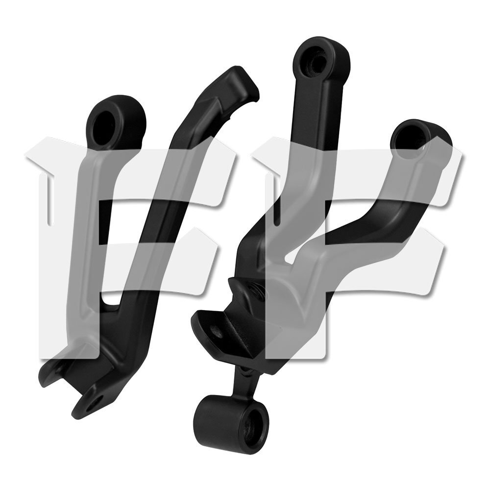 ハーレー スポーツスター ナイトスター 975 RH975 22-24 リア フットペグ マウント フットレスト 助手席 ブラック パーツ拍卖