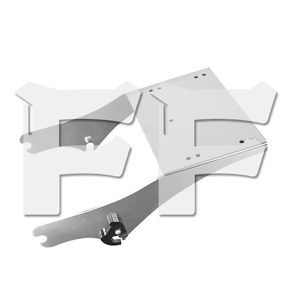 送料無料.. 荷物ラック リア ブラケット ラゲッジラック バッグキャリア ハーレー ツーリング 1997-2008 シルバー ステンレス パーツ拍卖