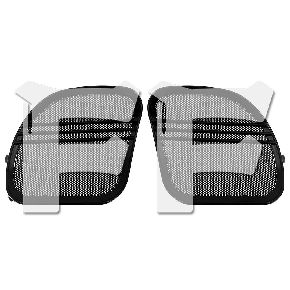 送料無料.. ハーレー ロードグライド FLTRX FLTRK FLTRXS FLTRUSE FLTRXSE 83-23 スピーカー カバー フェアリング ABS ブラック パーツ拍卖