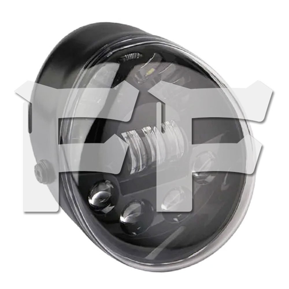 ハーレー VRSCA VROD VRSCDX VRSC.. 02-17 LED ヘッドライト ホワイト 重力センサーウインカー アンバー Hi.Low.DRL ブラック 車検対応拍卖