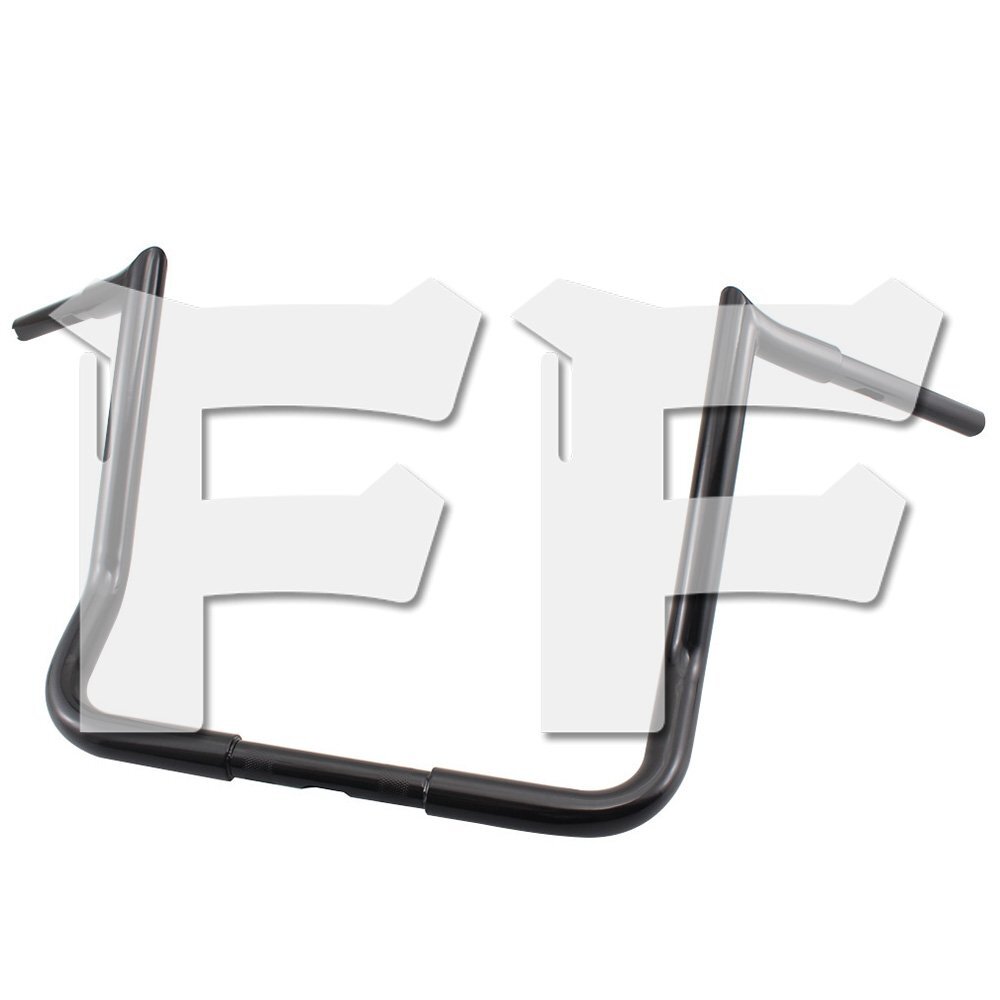 ハーレー ツーリング エレクトラグライド 86-24 12インチ ハンドルバー 1.25インチ ブラック 交換用 カスタム パーツ拍卖