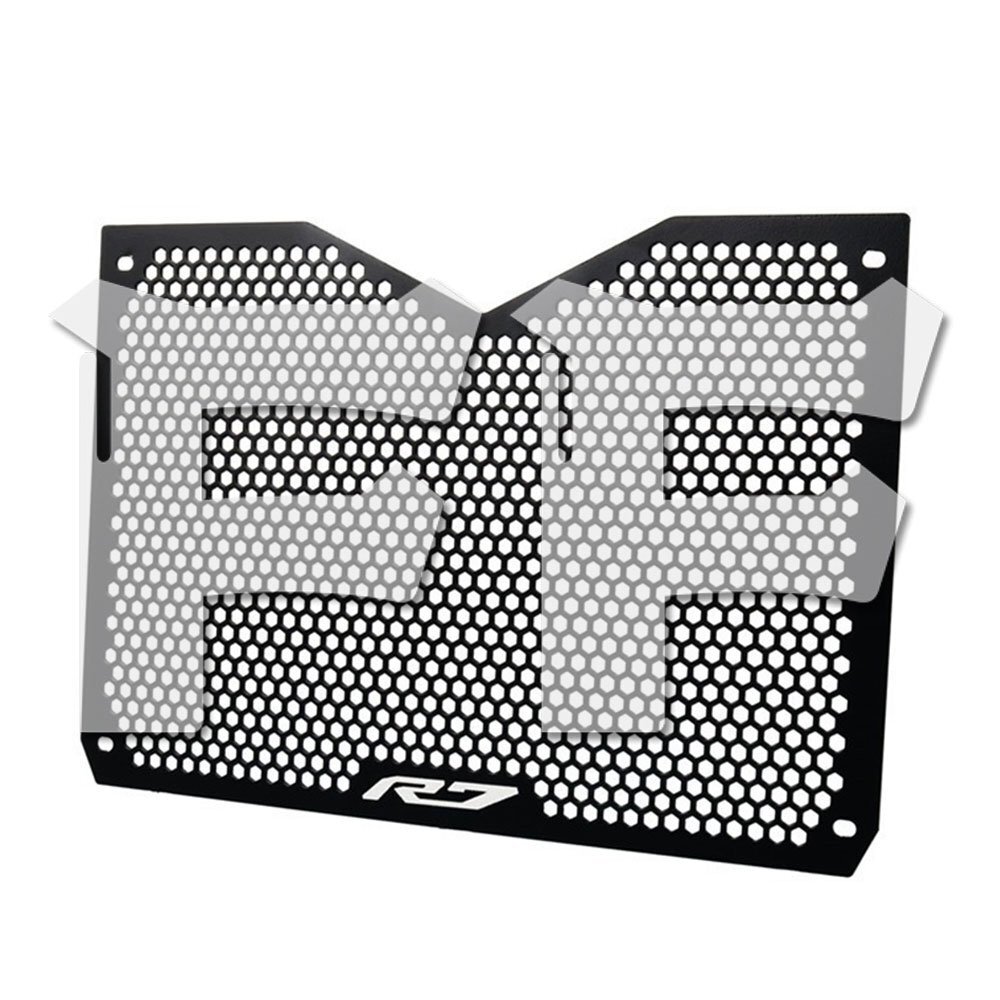 送料無料.. ヤマハ YAMAHA YZF-R7 2021-2023 クーラー ウォータータンク ラジエーターガード ネットフェンダー カバー ブラック パーツ拍卖