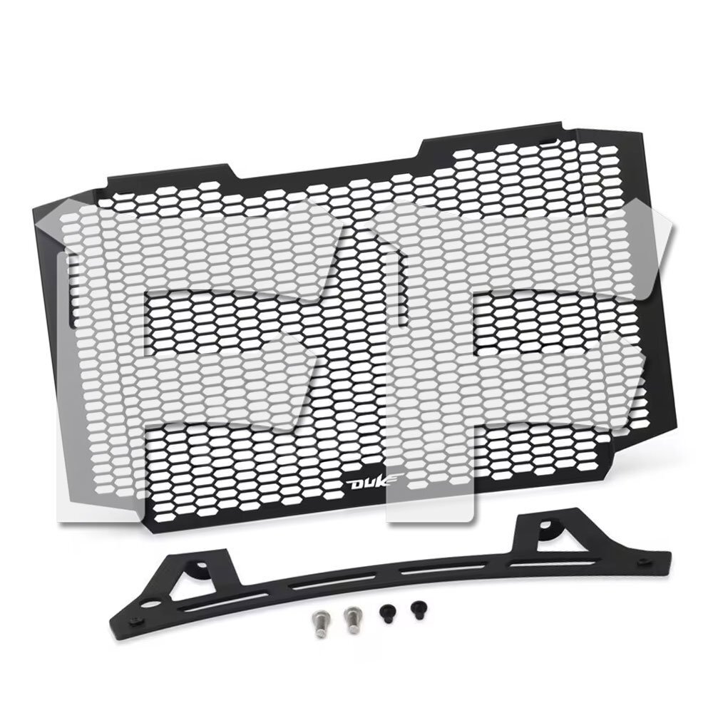 送料無料.. KTM DUKE 790 DUKE 890 2022-2025 クーラー ウォータータンク ラジエーターガード ネットフェンダー カバー ブラック パーツ拍卖