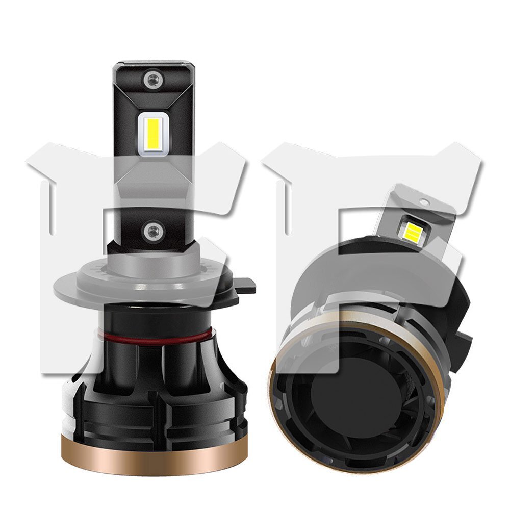 H7 LED ヘッドライト フォグランプ 12000LM 40W 新車検対応 LMPチップ 6500K ホワイト HIDからLED化 高品質 D9K 2個拍卖