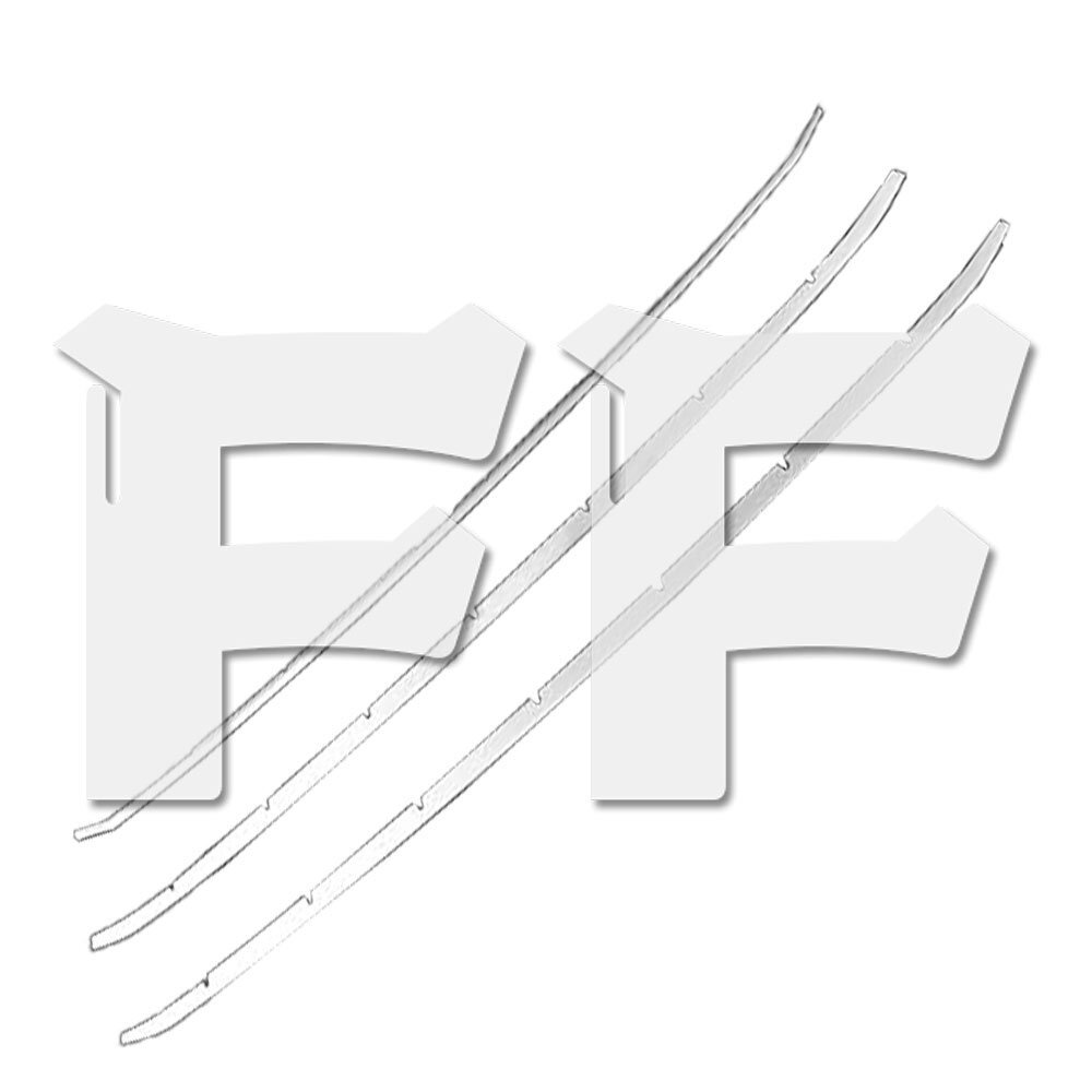 送料無料.. トヨタ ヴェルファイア 30系 前期 フロント バンパー グリル トリム ガーニッシュ メッキ ステンレス 鏡面 ドレスアップ パーツ拍卖