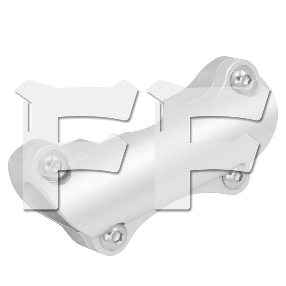 ハーレー ソフテイル ツーリング ダイナ 1.25インチ ハンドルバー ライザー 固定用 クランプ クローム CNC パーツ カスタム拍卖