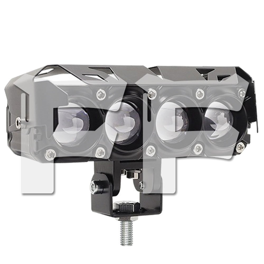 3モードタイプ 72W スッポトライト イエロー/ホワイト 作業灯 オートバイ バイク ジープ SUV LED ヘッドライト 12V/24V 1個拍卖