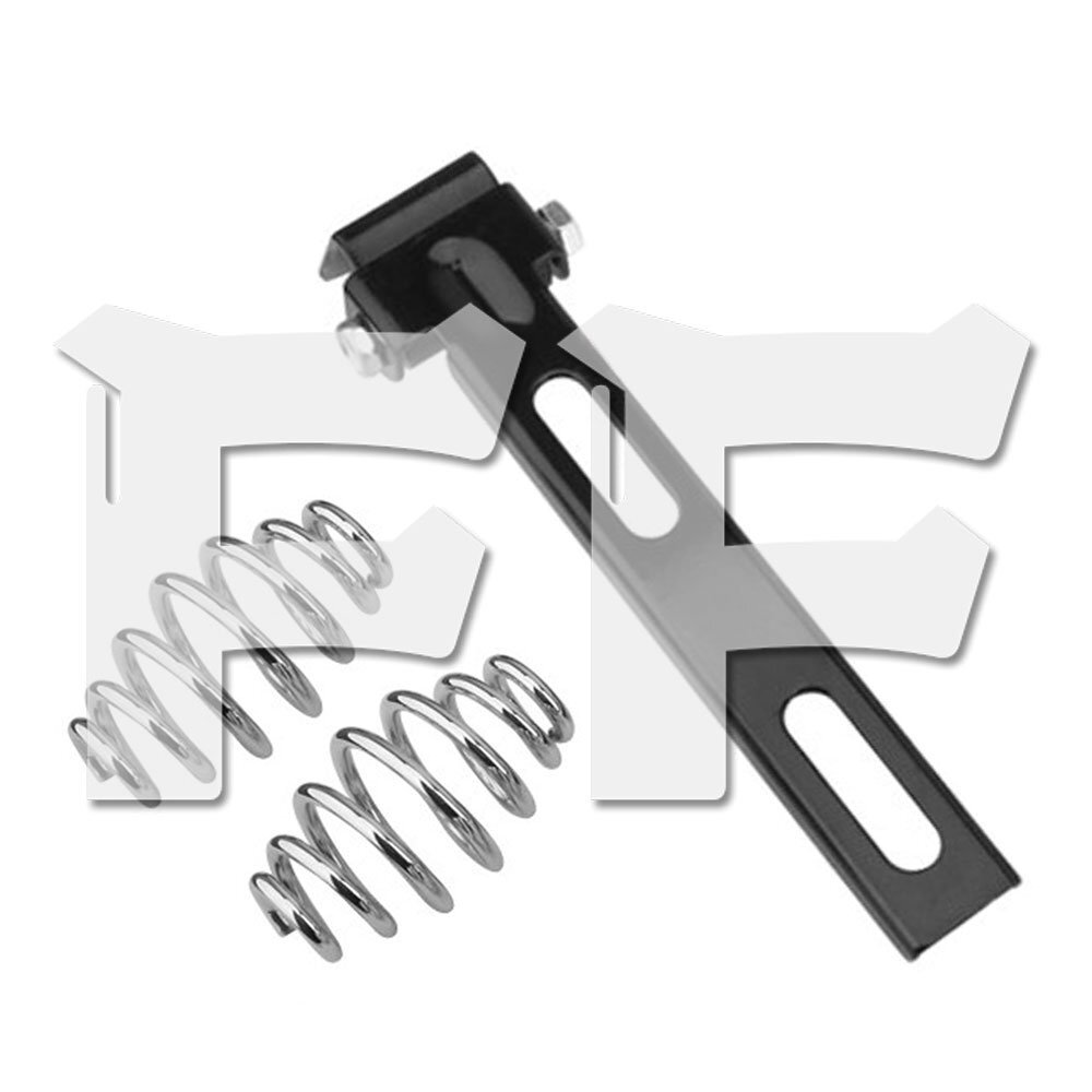 送料無料.. オートバイ ソロ シート スプリング ブラケット ハーレー ホンダ ヤマハ カワサキ スズキ ボバー シルバー LH-Spring 新品拍卖