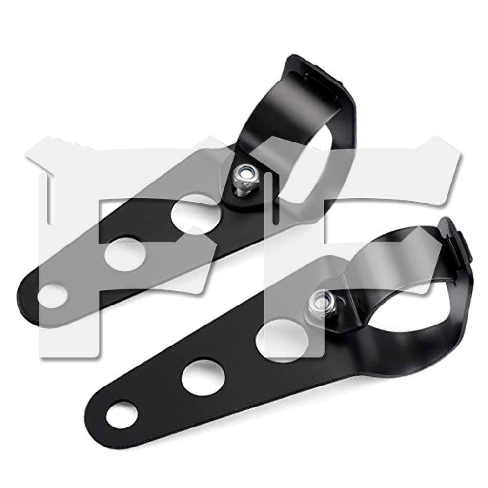 送料無料.. オートバイ ホンダ スズキ ヤマハ カワサキ ハーレーなど.. ヘッドライト ブラケット ステー 38-48mm ユニバーサル Holder-B拍卖