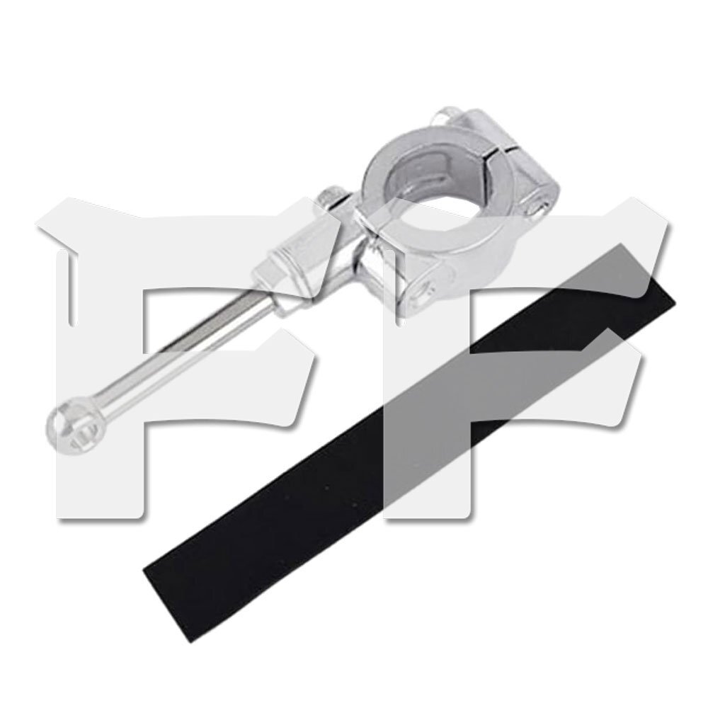 送料無料.. 20-23MM キックスターンドノーズ オートバイ サイドスタンド延長キット フットペダルアシスタントツール シルバー パーツ拍卖