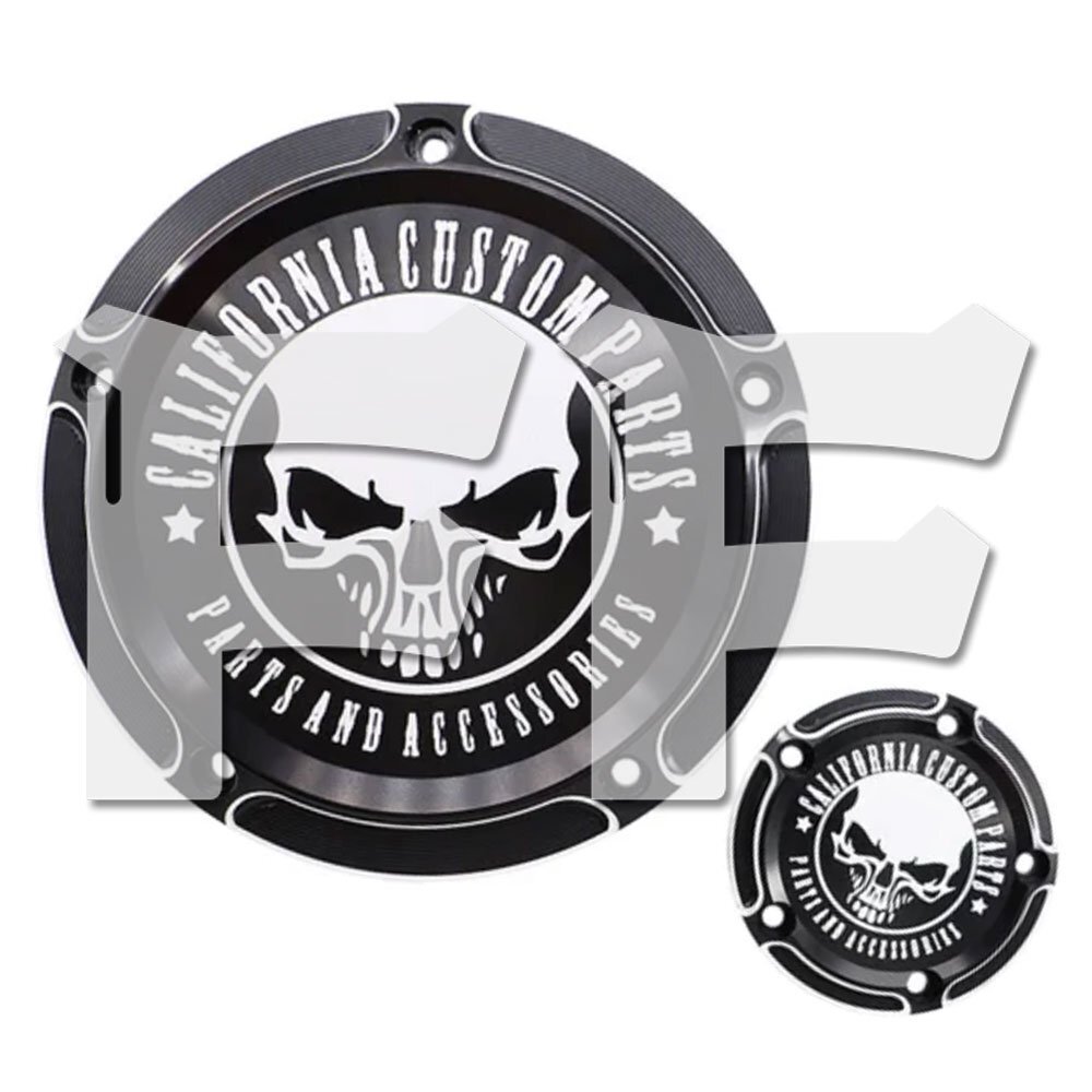 送料無料.. ハーレー ツーリング ロードキング ストリート グライド 5穴 エンジンカバー ダービーカバー CNC タイマーカバー HL-HOOD-J拍卖