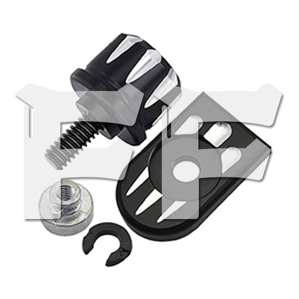 ハーレー ツーリング ソフテイル ダイナ スポーツスター XL883 1996-2023 シート ボルト マウント ネジ キャップ HL-SS3-D 新品拍卖