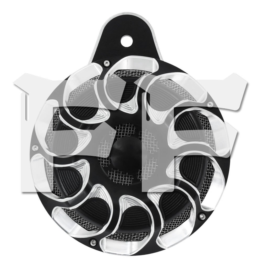 ハーレー ビッグ ツインカム スポーツスター XL833 1200 ホーン スピーカー カバー CNC ブラック カスタム アクセサリー パーツ拍卖