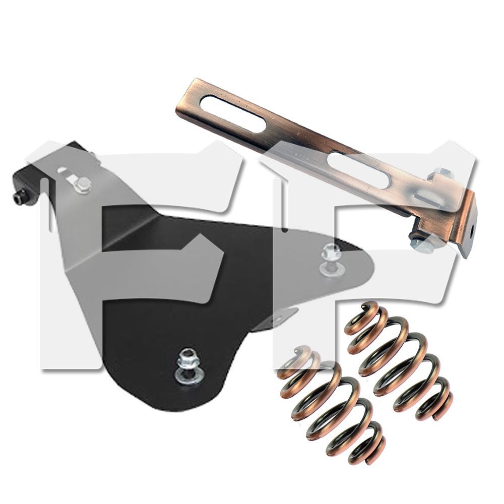 オートバイ ソロ シート スプリング ブラケット ベースプレート ハーレー ヤマハ カワサキ スズキ ブロンズ LHB-DB-Spring 新品拍卖