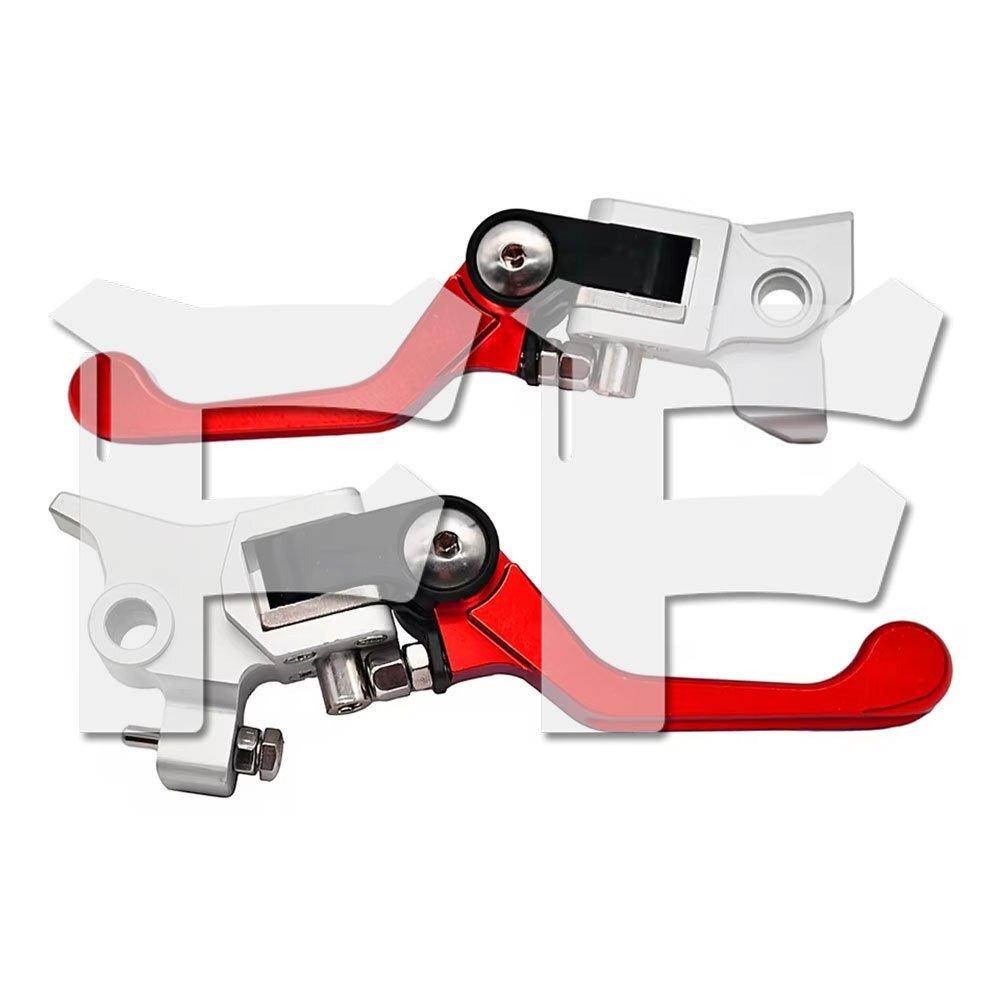 モトクロスバイク CNC ブレーキ/クラッチレバー KTM SX/SXF/XC/XCF/XCW/EXC/EXCF 125-500CC レッド オートバイ パーツ拍卖