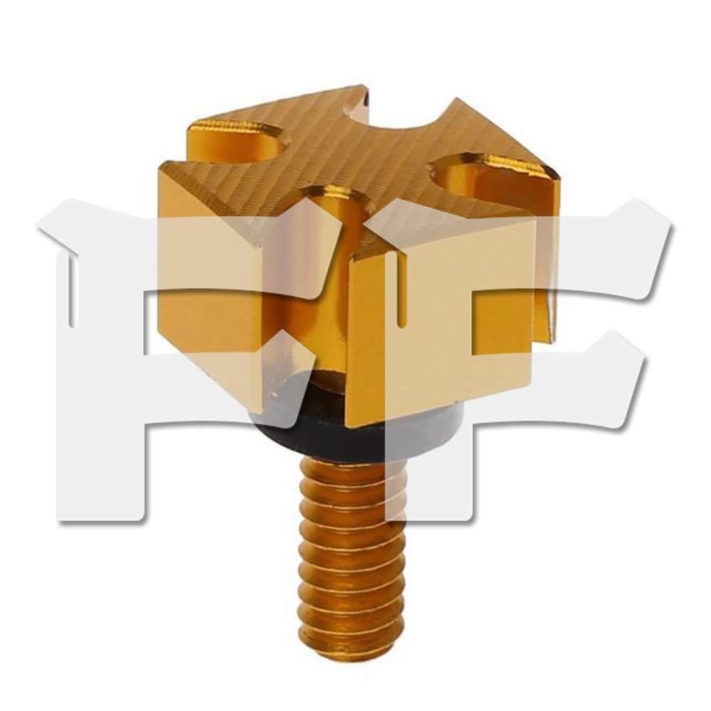 ハーレー ツーリング ソフテイル ダイナ スポーツスター XL883 1996-2023 シート ボルト ネジ キャップ ゴールド パーツ拍卖