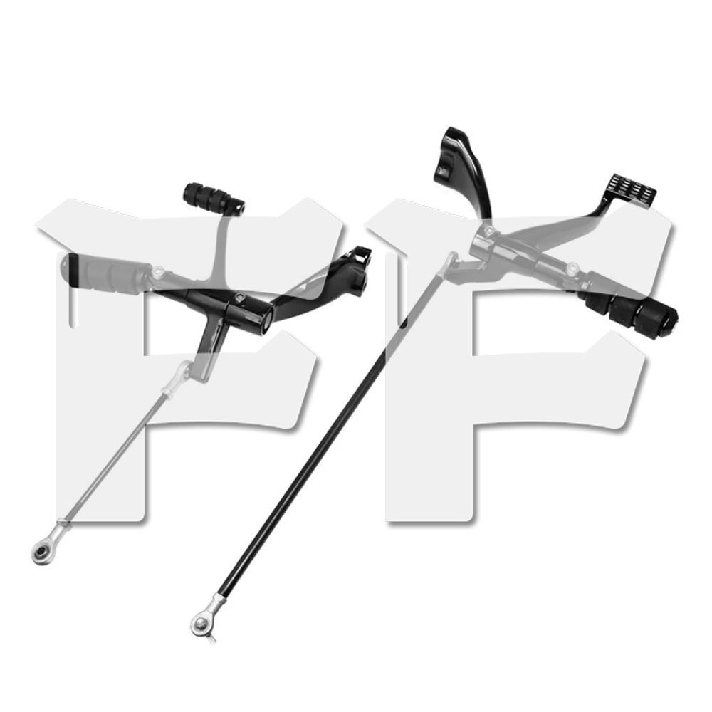 送料無料.. ハーレー スポーツスター XL 883 1200 14-24 フォワード コントロール キット ブラック パーツ カスタム アクセサリー拍卖