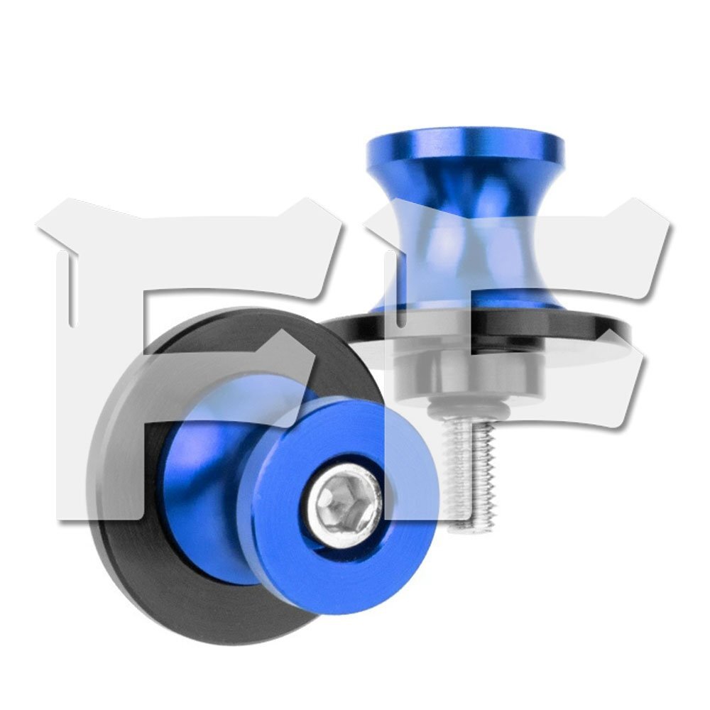 M8 スイングアームスライダー スプールスタンド ネジ ボルト KTM ヤマハ カワサキ ホンダ スズキ 汎用 ブラック 2個 オートバ拍卖