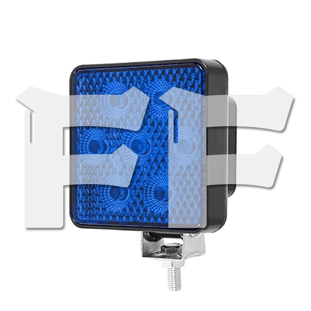 ブルー ストロボ フラッシュ 警告灯 緊急灯 警告ビーコン 12V/24V LED 作業灯 トラック ボート 船舶 建設機械 工事現場 6個拍卖