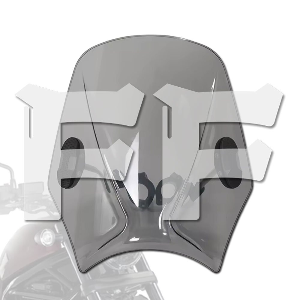 ホンダ レブル CMX 1100 CMX 500 2018-以降 フロント ガラス ウインド シールド ディフレクター 灰色 グレー オートバイ拍卖
