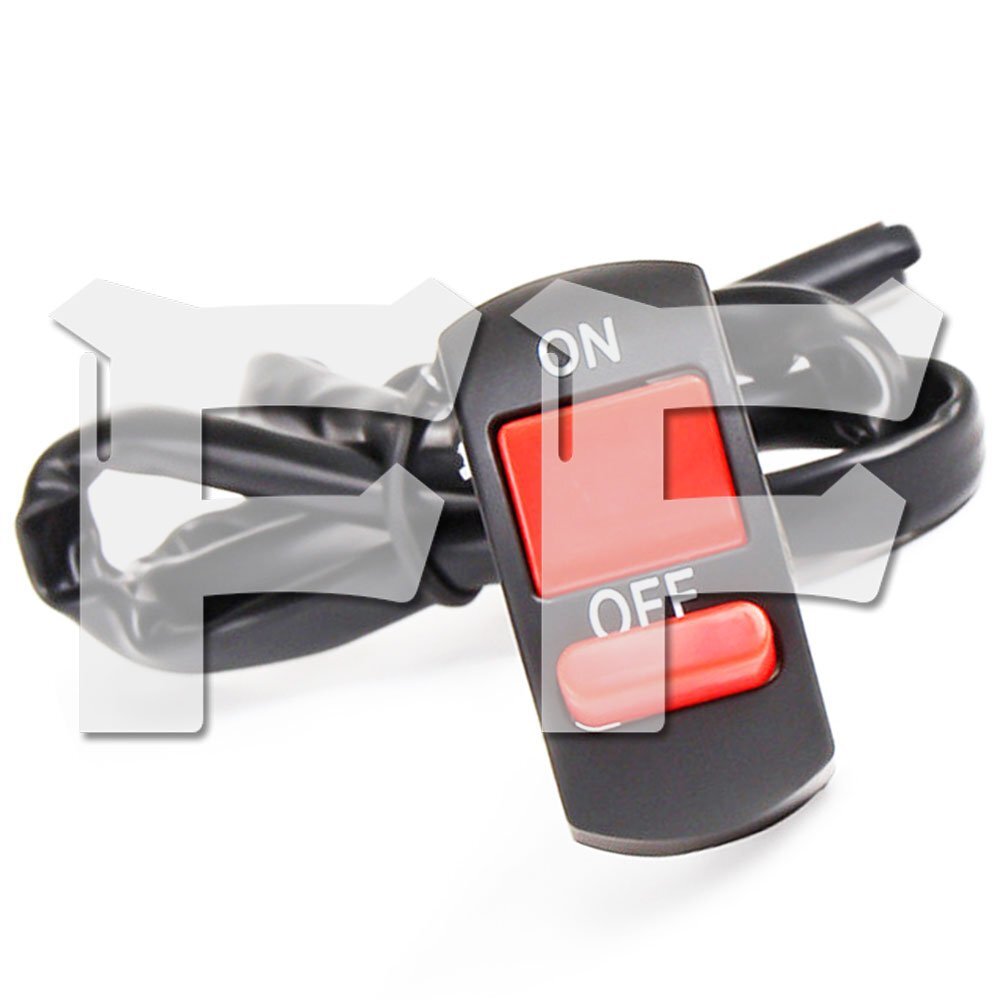 22mm オートバイ ハンドルスイッチ ホーン ステアリング ヘッドライト スタート 配線付 ホンダ スズキ ヤマハ カワサキ ATKG-A拍卖