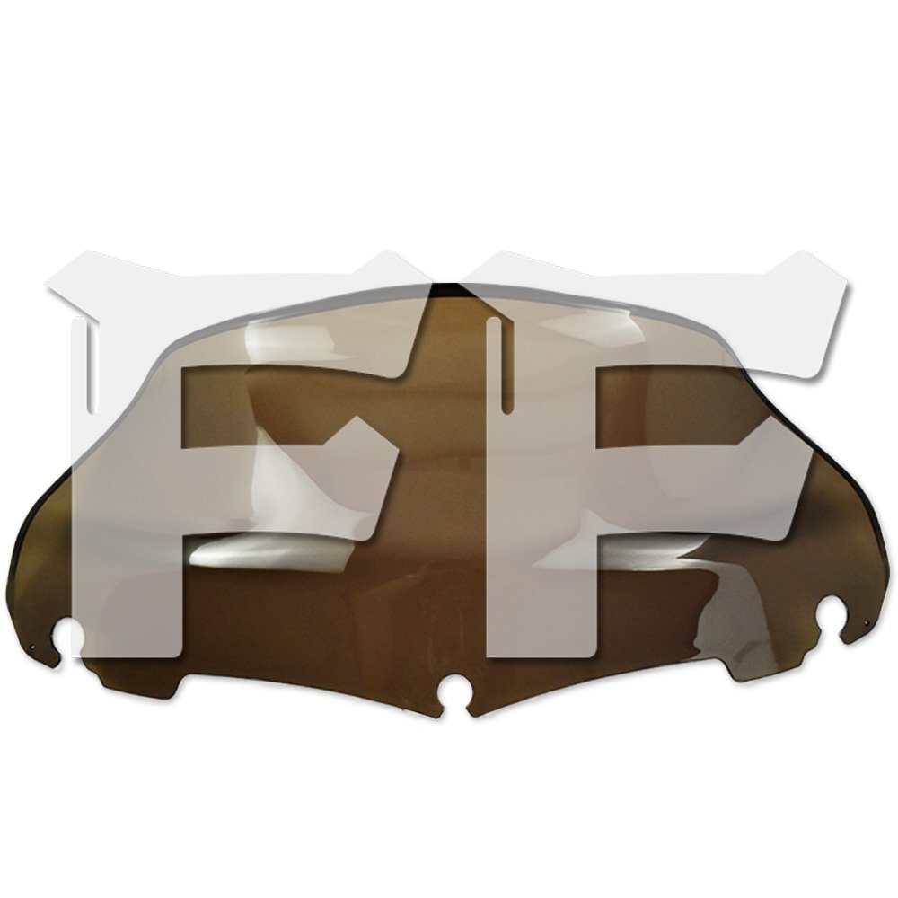 送料無料.. 9インチ ハーレー ツーリング 2014-2023 フロント ガラス フェアリング ウィンドシールド スクリーン ベージュ カスタム パーツ拍卖