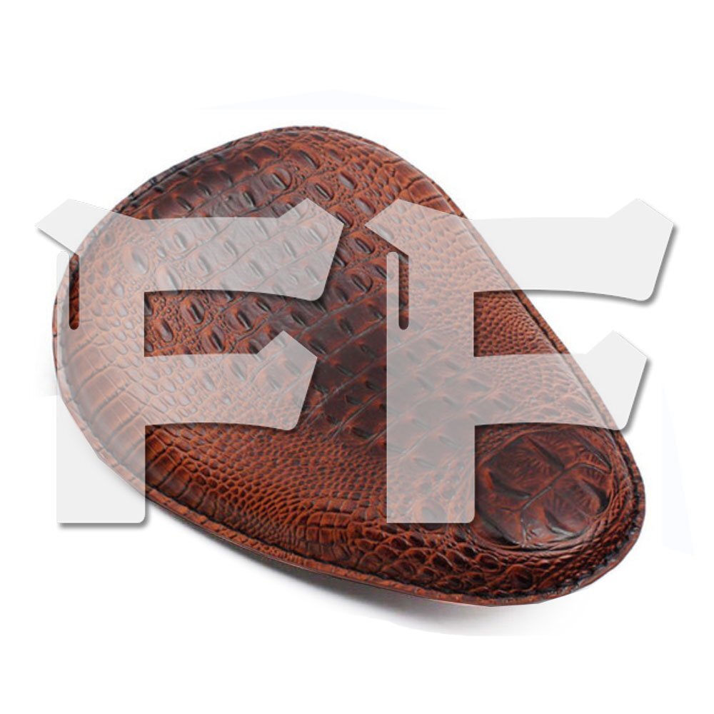 送料無料.. オートバイ ホンダ ヤマハ スズキ カワサキ ハーレー XL883 1200 ソロシート シート クロコダイルスキン HL-Cushion-F 新品拍卖