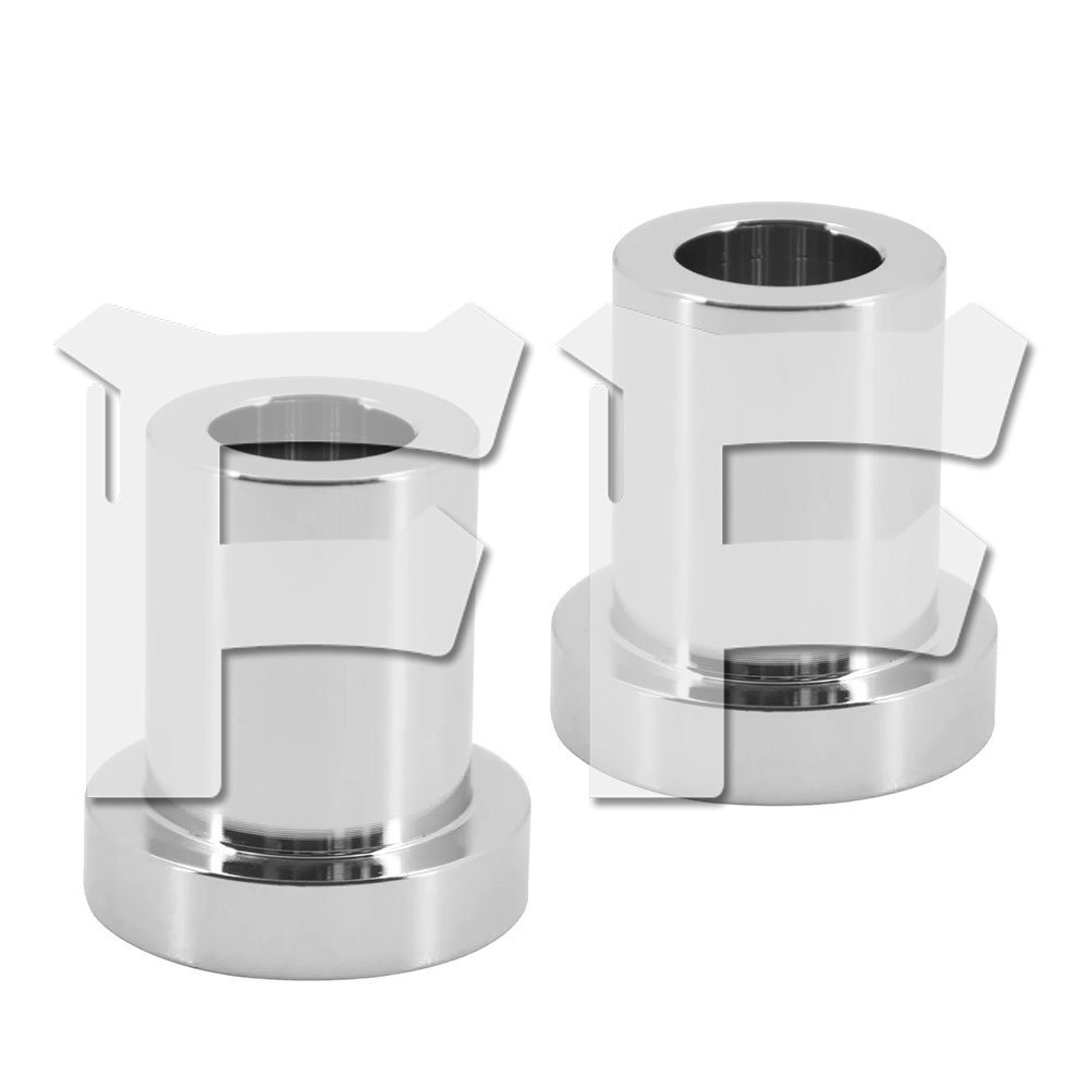 送料無料.. ハーレー ツーリング ロードキングト FLHR ソフトテール FXBB FXLR FLFB ハンドルバーライザー ブッシュ クローム パーツ拍卖