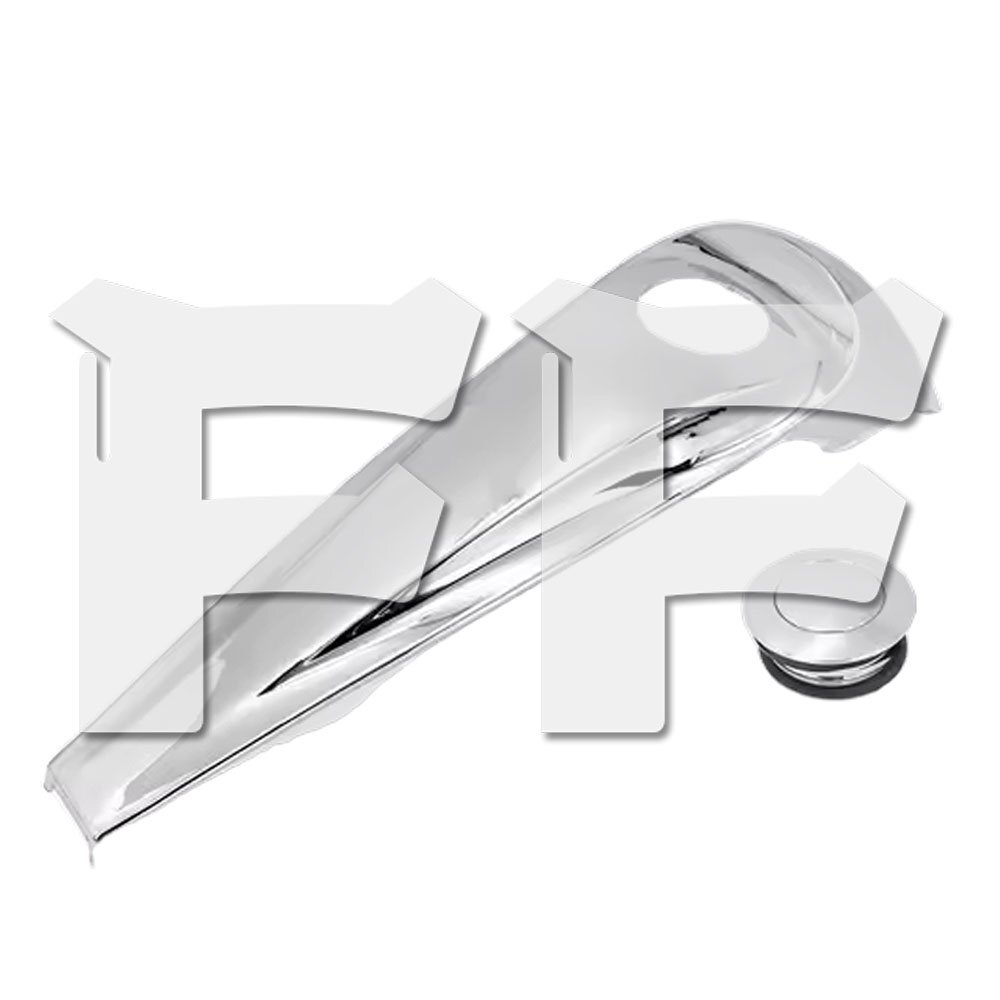 ハーレー ツーリング 08-24 ダッシュ燃料コンソール ポップアップガスタンクキャップカバー付き ブラック カスタム パーツ拍卖