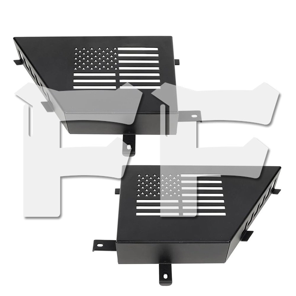 金属製 フロント ドア 収納ボックス サイド ポケット ジープ JK JKU 2/4ドア 2007-2018 左右セット パーツ カスタム拍卖