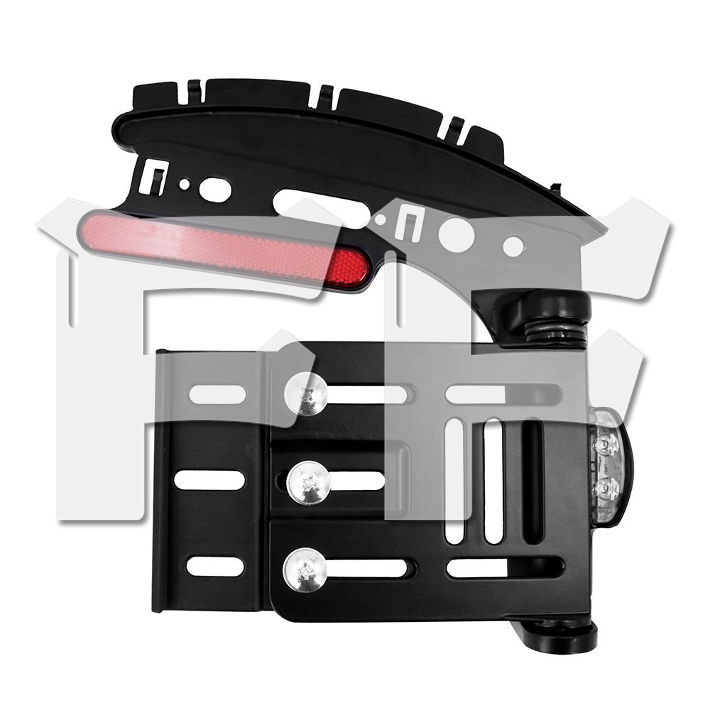 送料無料.. ハーレー スポーツスター XL 883 1200 04-21 サイドマウント ナンバープレート ライセンスプレート ホルダー LEDライト パーツ拍卖