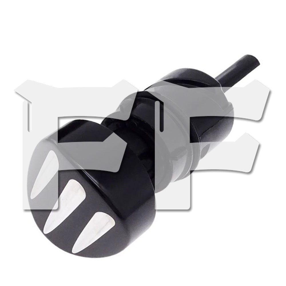 ハーレー スポーツスター XL883 XL1200 2004-2023年式 オイル ディップスティック タンクキャップ プラグ ブラック パーツ カスタム拍卖