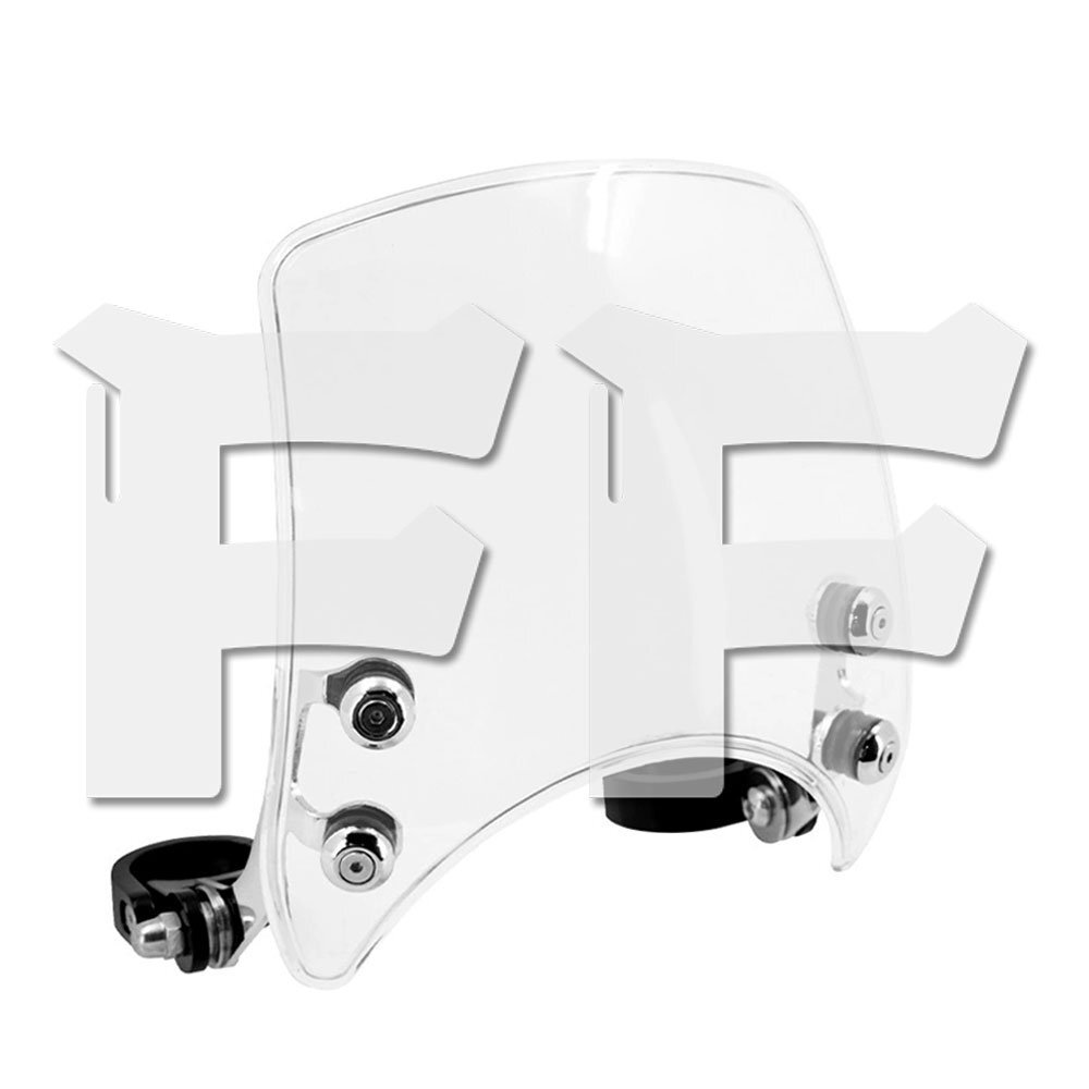 ハーレー スポーツスター XL 883 1200 48 72 2004-2023 フロント ガラス 38-41mmフォークに適用 透明 カスタム パーツ拍卖